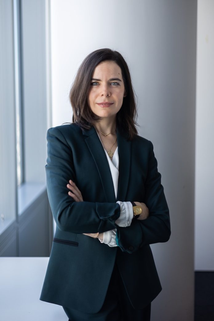 Auriane Cano-Chancel, vice-présidente du Leem et présidente d'AstraZeneca France Auriane Cano-Chancel, vice-présidente du Leem et présidente d'AstraZeneca France